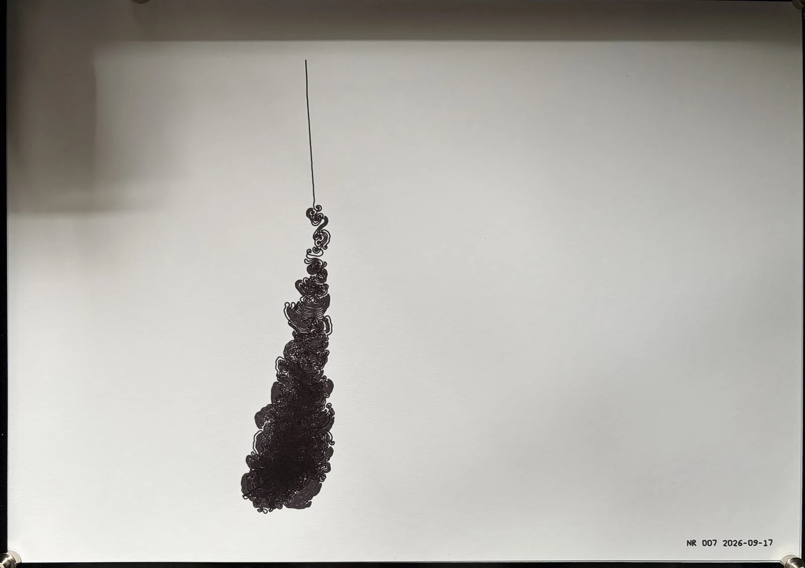Werk 007, Überschuss, Foto vom Blatt